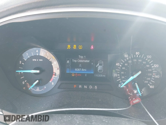 2016 Ford Fusion SE with VIN 3FA6P0HD3GR161715, listed as a IAAI auction lot 41885079 with 110,306 mi miles. Bid and sale history available at carsss.com. Image 7.
