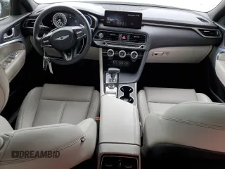 2022 Genesis G70 2.0T with VIN KMTG34TA9NU086962, listed as a Copart auction lot 79085484 with 19,700 mi miles and Non Repairable. Bid and sale history available at DreamBid. Image 8.