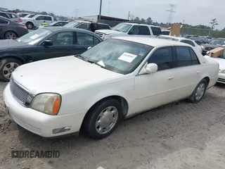 2000 Cadillac DeVille z VIN 1G6KD54Y2YU319515, wystawiony jako IAAI lot #41638065 z przebiegiem Nie podano mil oraz . Historia ofert i sprzedaży dostępna na DreamBid. Obrazek 2.