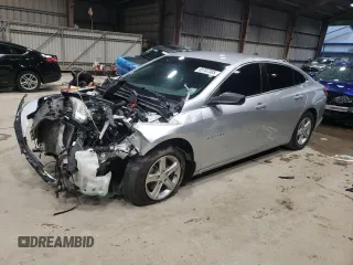 2020 Chevrolet Malibu LS with VIN 1G1ZB5ST8LF128938, listed as a Copart auction lot 55707305 with Not Provided miles and Salvage Title. Bid and sale history available at DreamBid. Image 1.