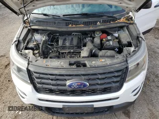 2016 Ford Utility Police Interceptor with VIN 1FM5K8AR2GGA39214, listed as a Copart auction lot 78674334 with 243,850 mi miles and Salvage Title. Bid and sale history available at carsss.com. Image 12.