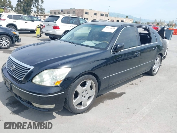 2004 Lexus LS 430 with VIN JTHBN36F740150599, listed as a IAAI auction lot 42056041 with 279,382 mi miles and . Bid and sale history available at DreamBid. Image 2.
