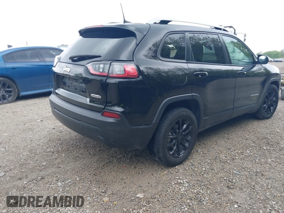 2021 Jeep Cherokee Latitude with VIN 1C4PJLCB9MD125782, listed as a IAAI auction lot 42251788 with 89,534 mi miles and . Bid and sale history available at DreamBid. Image 4.