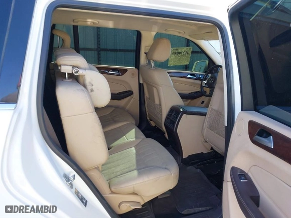 2017 Mercedes-Benz GLS with VIN 4JGDF6EE2HA874150, listed as a IAAI auction lot 41278059 with 1 mi miles. Bid and sale history available at carsss.com. Image 8.