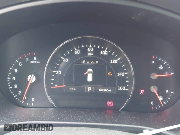 2017 Kia Sorento EX with VIN 5XYPH4A13HG294599, listed as a IAAI auction lot 41207089 with 41,642 mi miles and . Bid and sale history available at DreamBid. Image 7.