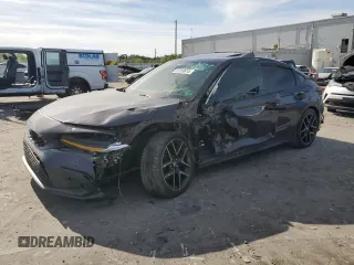2022 Honda Civic Sport Touring z VIN 19XFL1H84NE014855, wystawiony jako Copart lot #53159815 z przebiegiem 39 889 mil mil oraz Szkoda całkowita • Salvage title. Historia ofert i sprzedaży dostępna na DreamBid. Obrazek 1.