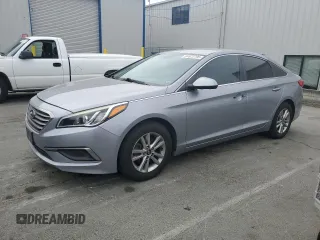 2016 Hyundai Sonata SE with VIN 5NPE24AF2GH307404, listed as a Copart auction lot 64822795 with 201,690 mi miles and Salvage title. Bid and sale history available at DreamBid. Image 1.