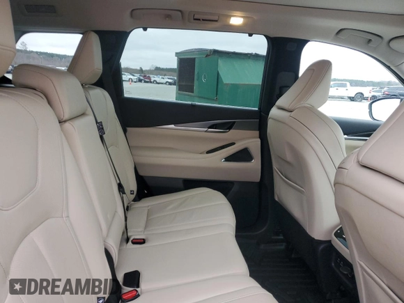 2024 Infiniti QX60 Luxe с VIN 5N1DL1FS6RC348898, выставлен на аукционе Copart как лот 42557015 с пробегом 9 910 миль миль и Списание • Salvage title. История ставок и продаж доступна на DreamBid. Изображение 11.