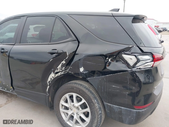 2024 Chevrolet Equinox LS with VIN 3GNAXHEG1RL235275, listed as a IAAI auction lot 41278566 with 48,546 mi miles. Bid and sale history available at carsss.com. Image 6.