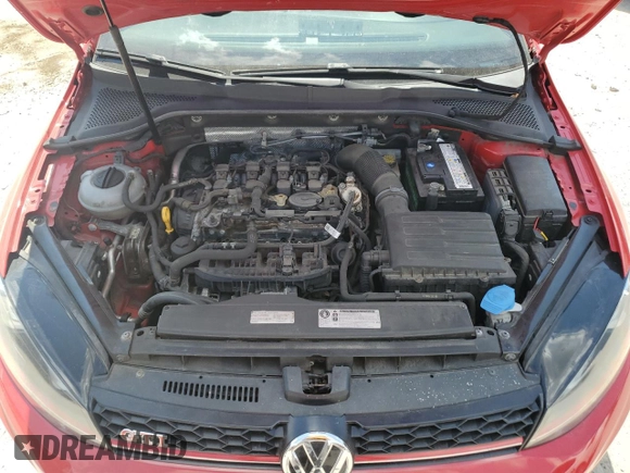 2016 Volkswagen Golf GTI SE w/Performance Pkg with VIN 3VW547AUXGM056004, listed as a Copart auction lot 66594794 with 95,176 mi miles and Salvage Title. Bid and sale history available at carsss.com. Image 11.