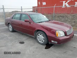 2000 Cadillac DeVille z VIN 1G6KD54Y7YU218857, wystawiony jako IAAI lot #41539337 z przebiegiem 212 980 mil mil oraz . Historia ofert i sprzedaży dostępna na DreamBid. Obrazek 1.
