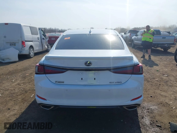2021 Lexus ES 350 F Sport with VIN 58AGZ1B14MU094578, listed as a IAAI auction lot 41768656 with 47,333 mi miles and . Bid and sale history available at DreamBid. Image 16.