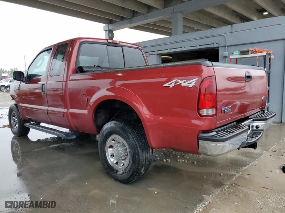 2003 Ford Super Duty F-250 XL with VIN 1FTNX21L83EA75641, listed as a Copart auction lot 42319675 with 192,420 mi miles and Salvage Title. Bid and sale history available at carsss.com. Image 2.