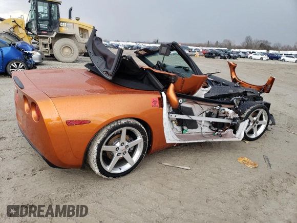 2007 Chevrolet Corvette z VIN 1G1YY36U575132586, wystawiony jako Copart lot #46569455 z przebiegiem Nie podano mil oraz Szkoda całkowita • Salvage title. Historia ofert i sprzedaży dostępna na DreamBid. Obrazek 3.