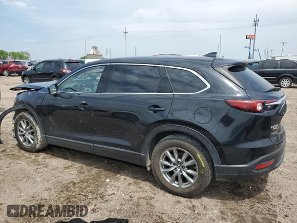2019 Mazda CX-9 Touring with VIN JM3TCBCY4K0300233, listed as a Copart auction lot 59424225 with 50,337 mi miles and Salvage title. Bid and sale history available at DreamBid. Image 2.