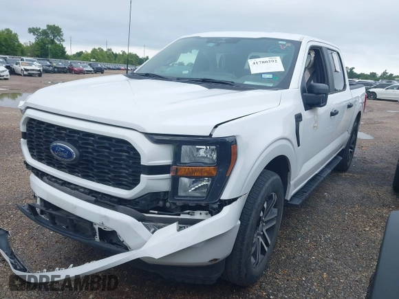 2023 Ford F-150 XL with VIN 1FTEW1CP0PKD52884, listed as a IAAI auction lot 41780292 with 60,103 mi miles and . Bid and sale history available at DreamBid. Image 2.