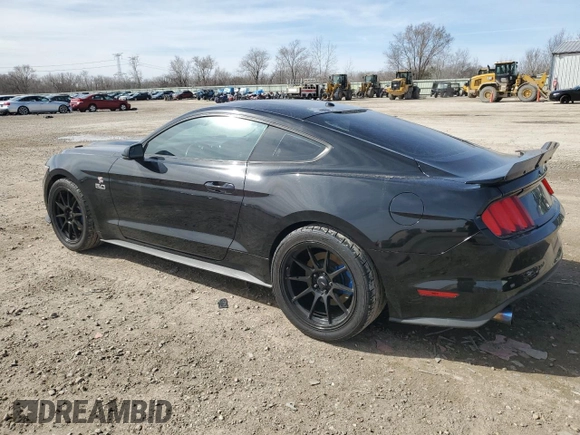 2016 Ford Mustang GT with VIN 1FA6P8CF4G5230986, listed as a Copart auction lot 50210435 with 80,587 mi miles and Salvage Title. Bid and sale history available at carsss.com. Image 2.