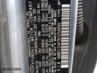 2019 Hyundai Kona SE with VIN KM8K12AA7KU254899, listed as a Copart auction lot 53705545 with 101,893 mi miles and Clean Title. Bid and sale history available at carsss.com. Image 12.