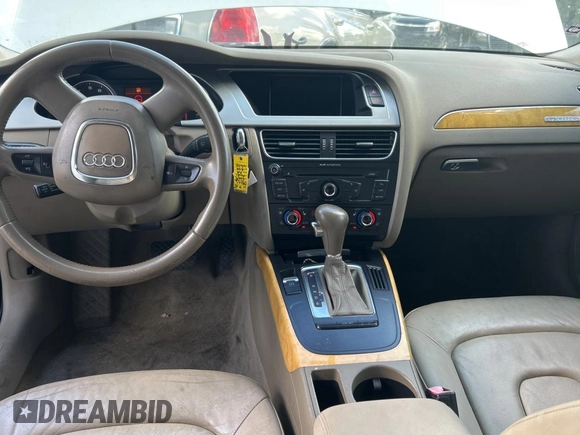 2009 Audi A4 Premium Plus with VIN WAUSF78K09A091152, listed as a Copart auction lot 65598205 with 134,767 mi miles and Clean title. Bid and sale history available at DreamBid. Image 9.