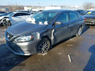 2019 Nissan Sentra SV with VIN 3N1AB7AP1KY430196, listed as a IAAI auction lot 41398490 with 77,818 mi miles and . Bid and sale history available at DreamBid. Image 16.