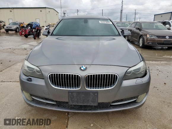 2011 BMW 5 Series 528i with VIN WBAFR1C59BC737421, listed as a Copart auction lot 55323605 with 185,676 mi miles and Clean Title. Bid and sale history available at carsss.com. Image 5.