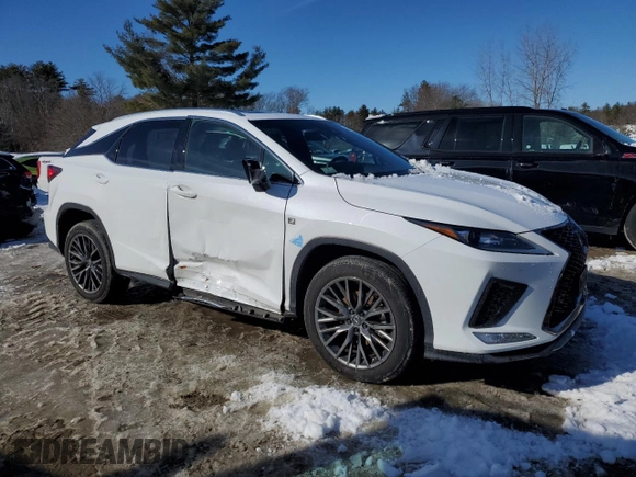 2022 Lexus RX 350 F Sport с VIN 2T2SZMDA2NC363014, выставлен на аукционе Copart как лот 44497385 с пробегом 26 917 миль миль и Списание • Salvage title. История ставок и продаж доступна на DreamBid. Изображение 4.