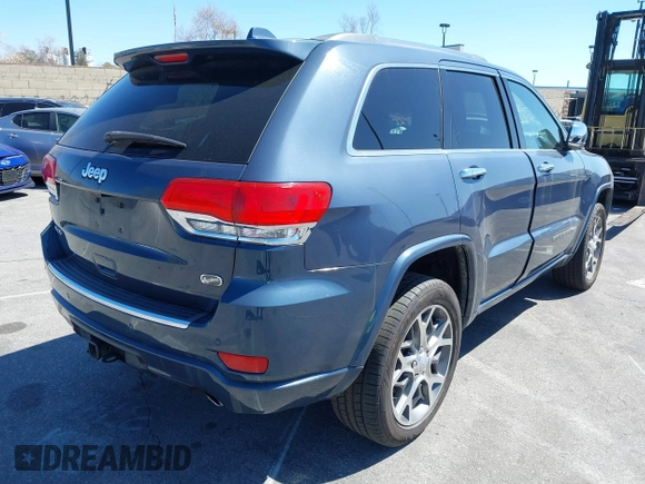 2019 Jeep Grand Cherokee Overland with VIN 1C4RJFCG6KC726690, listed as a IAAI auction lot 41421299 with 116,190 mi miles. Bid and sale history available at carsss.com. Image 4.