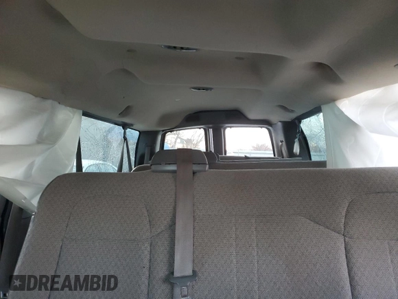 2014 Chevrolet Express Passenger LT with VIN 1GAZG1FGXE1187397, listed as a Copart auction lot 43209785 with 168,614 mi miles and Salvage title. Bid and sale history available at DreamBid. Image 10.