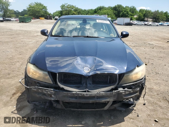 2009 BMW 3 Series 328i xDrive with VIN WBAPK53589A643505, listed as a Copart auction lot 61724135 with 116,693 mi miles and Salvage title. Bid and sale history available at DreamBid. Image 5.