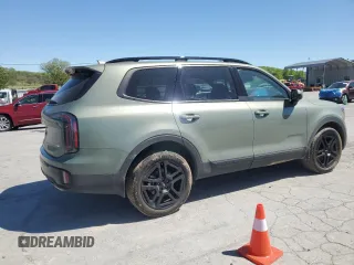 2024 Kia Telluride SX Prestige X-Line with VIN 5XYP5DGC0RG532699, listed as a Copart auction lot 52820365 with 10,455 mi miles and Salvage title. Bid and sale history available at DreamBid. Image 3.