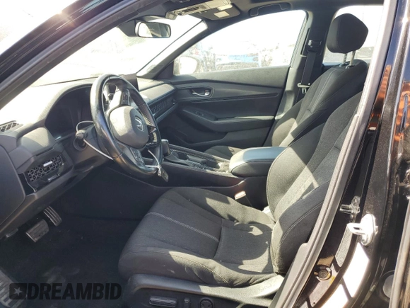 2023 Honda Accord Sport with VIN 1HGCY2F55PA002207, listed as a Copart auction lot 61575925 with 60,182 mi miles and Salvage title. Bid and sale history available at DreamBid. Image 7.