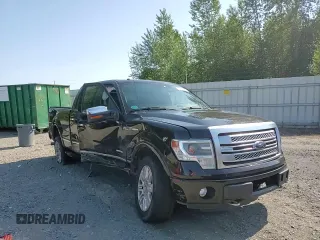 2013 Ford F-150 XL with VIN 1FTFW1ET8DFC43527, listed as a Copart auction lot 59444235 with 93,588 mi miles and Salvage title. Bid and sale history available at DreamBid. Image 14.