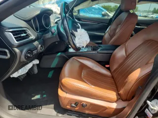 2014 Maserati Ghibli S Q4 with VIN ZAM57RTA5E1122165, listed as a Copart auction lot 60257835 with Not provided miles and Salvage title. Bid and sale history available at DreamBid. Image 7.