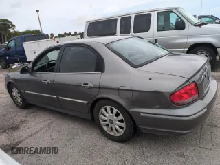 2003 Hyundai Sonata GLS with VIN KMHWF35HX3A866677, listed as a Copart auction lot 74620514 with 0 mi miles and Salvage Title. Bid and sale history available at carsss.com. Image 2.