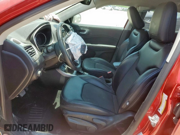 2017 Jeep Compass Latitude z VIN 3C4NJCBB7HT652700, wystawiony jako Copart lot #60346185 z przebiegiem 42 997 mil mil oraz Szkoda całkowita • Salvage title. Historia ofert i sprzedaży dostępna na DreamBid. Obrazek 7.
