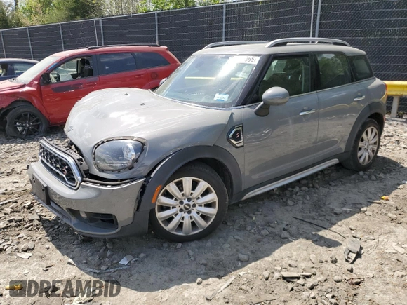 2019 MINI Countryman Cooper S with VIN WMZYT5C57K3G94947, listed as a Copart auction lot 54094365 with 22,096 mi miles and Salvage title. Bid and sale history available at DreamBid. Image 1.