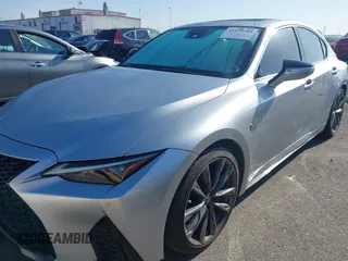 2021 Lexus IS with VIN JTHGZ1B23M5042498, listed as a IAAI auction lot 41975389 with 59,589 mi miles. Bid and sale history available at carsss.com. Image 6.