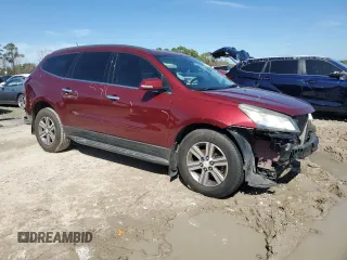 2016 Chevrolet Traverse LT with VIN 1GNKVGKDXGJ160157, listed as a Copart auction lot 47061075 with 100,013 mi miles and Salvage Title. Bid and sale history available at DreamBid. Image 4.