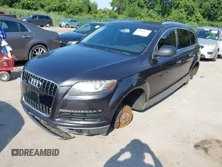 2010 Audi Q7 Premium Plus with VIN WA1LYAFE9AD007399, listed as a IAAI auction lot 42861126 with 147,855 mi miles and . Bid and sale history available at DreamBid. Image 2.