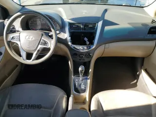 2012 Hyundai Accent GLS with VIN KMHCU4AE6CU185988, listed as a Copart auction lot 53572835 with 105,200 mi miles and Salvage Title. Bid and sale history available at carsss.com. Image 8.