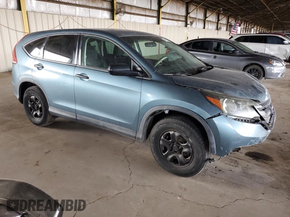 2013 Honda CR-V LX with VIN 5J6RM3H30DL037141, listed as a Copart auction lot 54716555 with 172,194 mi miles and Clean Title. Bid and sale history available at carsss.com. Image 4.