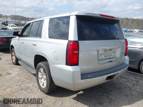 2017 Chevrolet Tahoe Commercial with VIN 1GNLCDECXHR238788, listed as a IAAI auction lot 41718161 with 129,880 mi miles and . Bid and sale history available at DreamBid. Image 3.