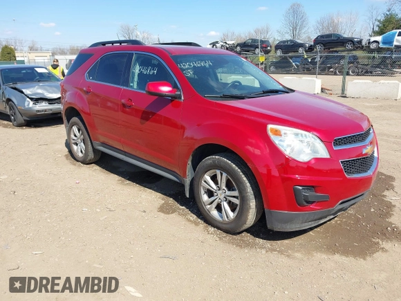 2013 Chevrolet Equinox LT with VIN 2GNFLDE3XD6395045, listed as a IAAI auction lot 42046864 with 120,354 mi miles and . Bid and sale history available at DreamBid. Image 1.