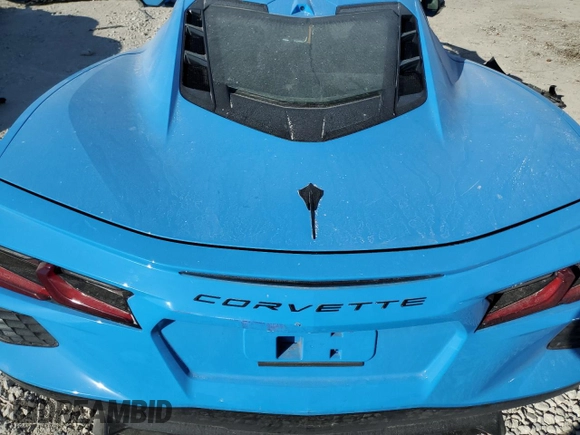 2021 Chevrolet Corvette 2LT with VIN 1G1YB2D48M5122614, listed as a Copart auction lot 44392325 with Not provided miles and Salvage title. Bid and sale history available at DreamBid. Image 11.