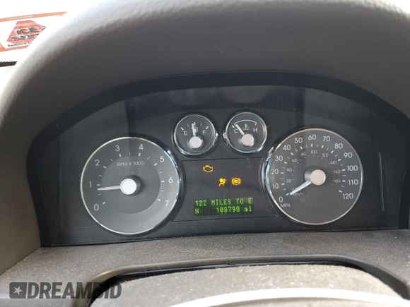 2008 Mercury Milan Premier with VIN 3MEHM02118R611209, listed as a Copart auction lot 48666495 with 108,798 mi miles and Salvage Title. Bid and sale history available at carsss.com. Image 9.