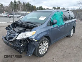 2017 Toyota Sienna LE with VIN 5TDJZ3DC8HS160748, listed as a IAAI auction lot 41327151 with 342,006 mi miles. Bid and sale history available at carsss.com. Image 18.