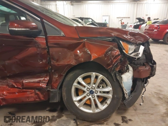 2015 Ford Edge SEL with VIN 2FMTK4J86FBC16473, listed as a IAAI auction lot 41700358 with 146,526 mi miles. Bid and sale history available at carsss.com. Image 19.