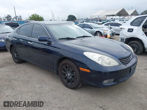 2003 Lexus ES 300 with VIN JTHBF30G430102104, listed as a IAAI auction lot 42217479 with 137,774 mi miles and . Bid and sale history available at carsss.com. Image 1.