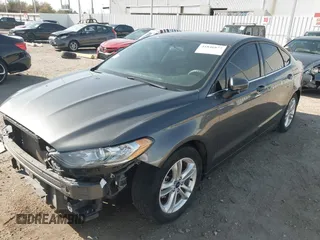 2018 Ford Fusion SE with VIN 3FA6P0HD4JR149788, listed as a IAAI auction lot 41846877 with 57,350 mi miles. Bid and sale history available at carsss.com. Image 2.
