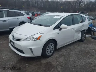 2012 Toyota Prius v Two with VIN JTDZN3EU3C3024026, listed as a IAAI auction lot 41149923 with 109,918 mi miles. Bid and sale history available at carsss.com. Image 17.